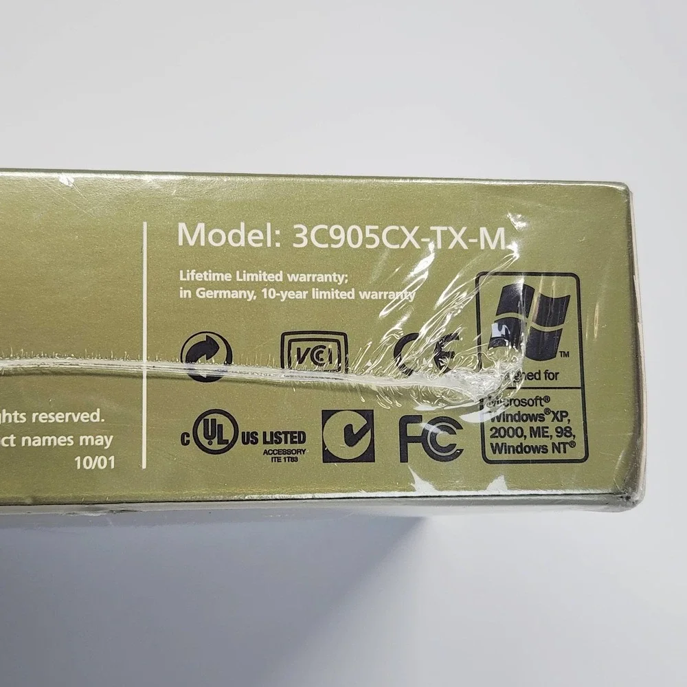 3Com 3C905CX-TX-M 10/100 Managed PCI Ethernet Network Adapter Card New Desktop - Picture 13 of 16